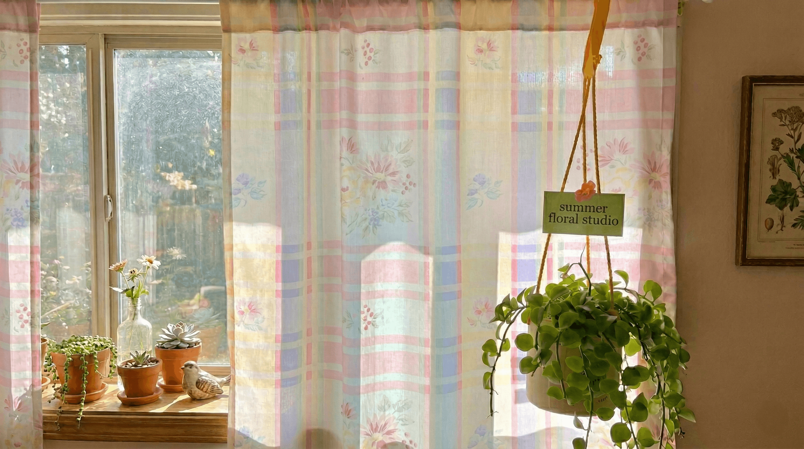Summer Floral Studios — sunlit studio
